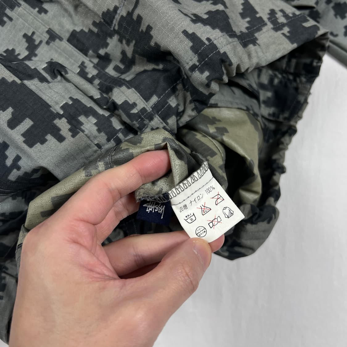 90‘s 스투시 stussy 디지털카모 surplus 바람막이 상품이미지9