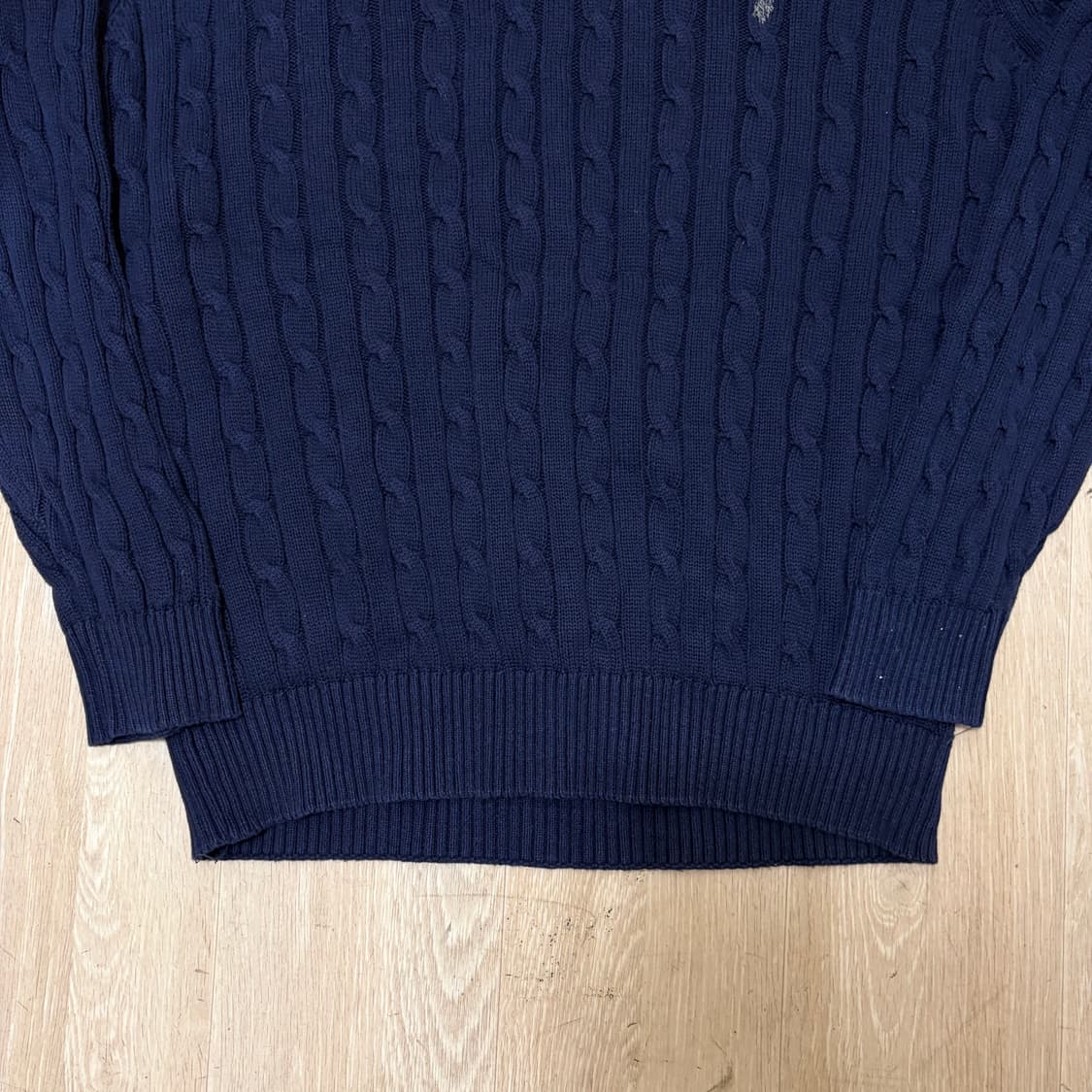 유에스 폴로 남성 꽈배기 니트 XL/105  상품이미지4