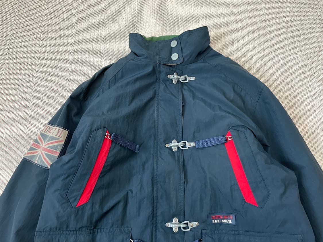 빈티지 파이어맨 버클 세일링 패딩  J03674 상품이미지3