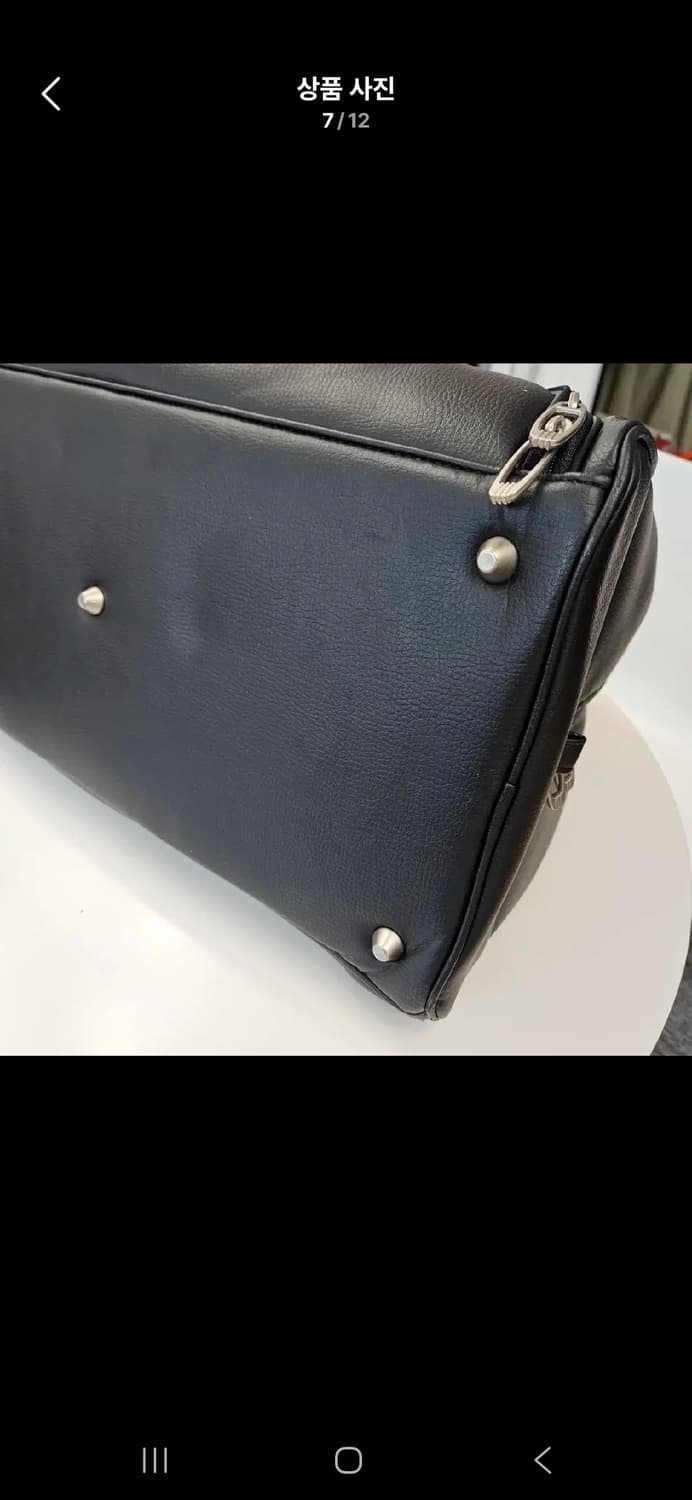 아디다스 가죽 보스턴백 상품이미지7