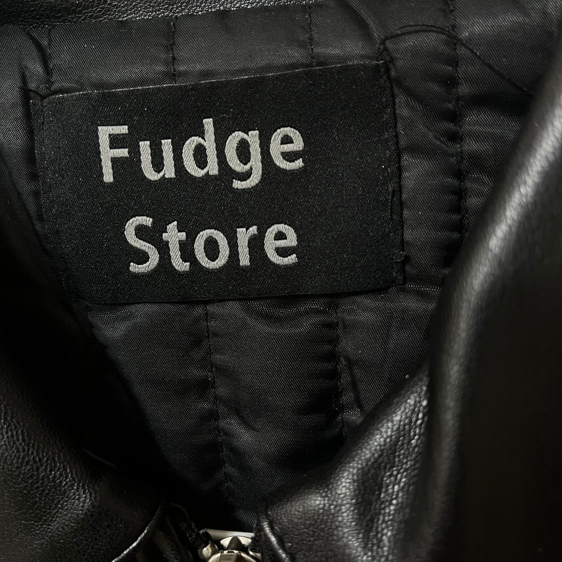 라퍼지스토어 크롭 레더 가죽 자켓 M/95 상품이미지6