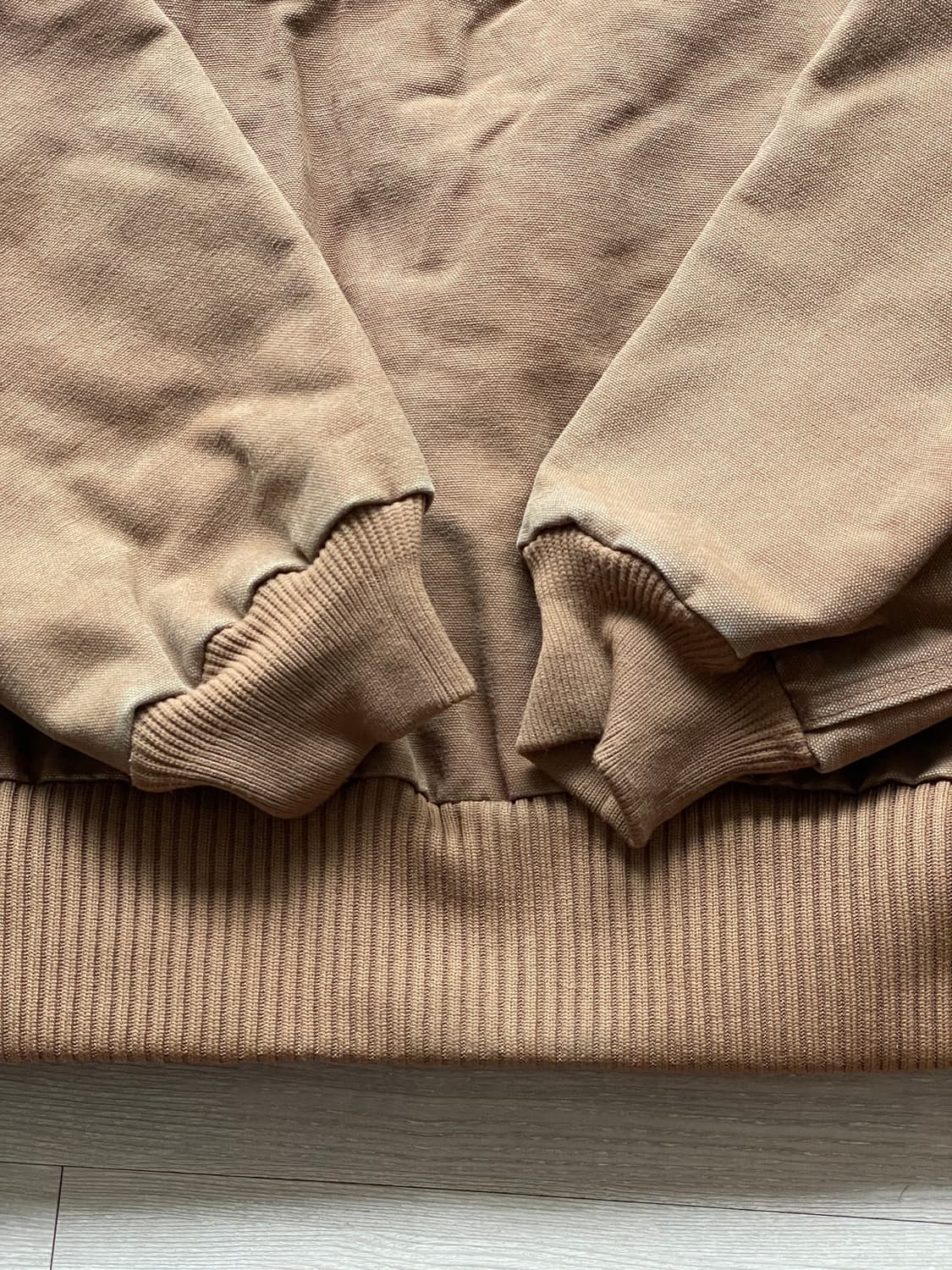 칼하트 j130 BRN 브라운 액티브 자켓 샌드스톤 상품이미지9