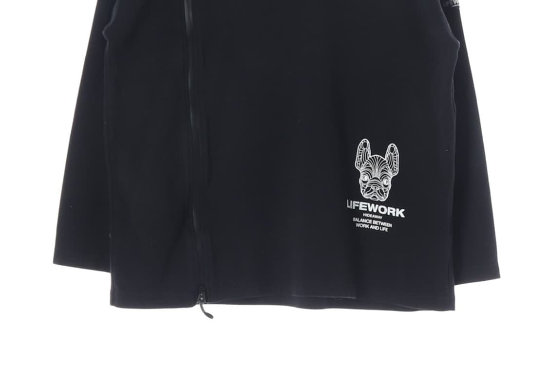 라이프워크 라독 사이드지퍼 오버핏 맨투맨 L 상품이미지4