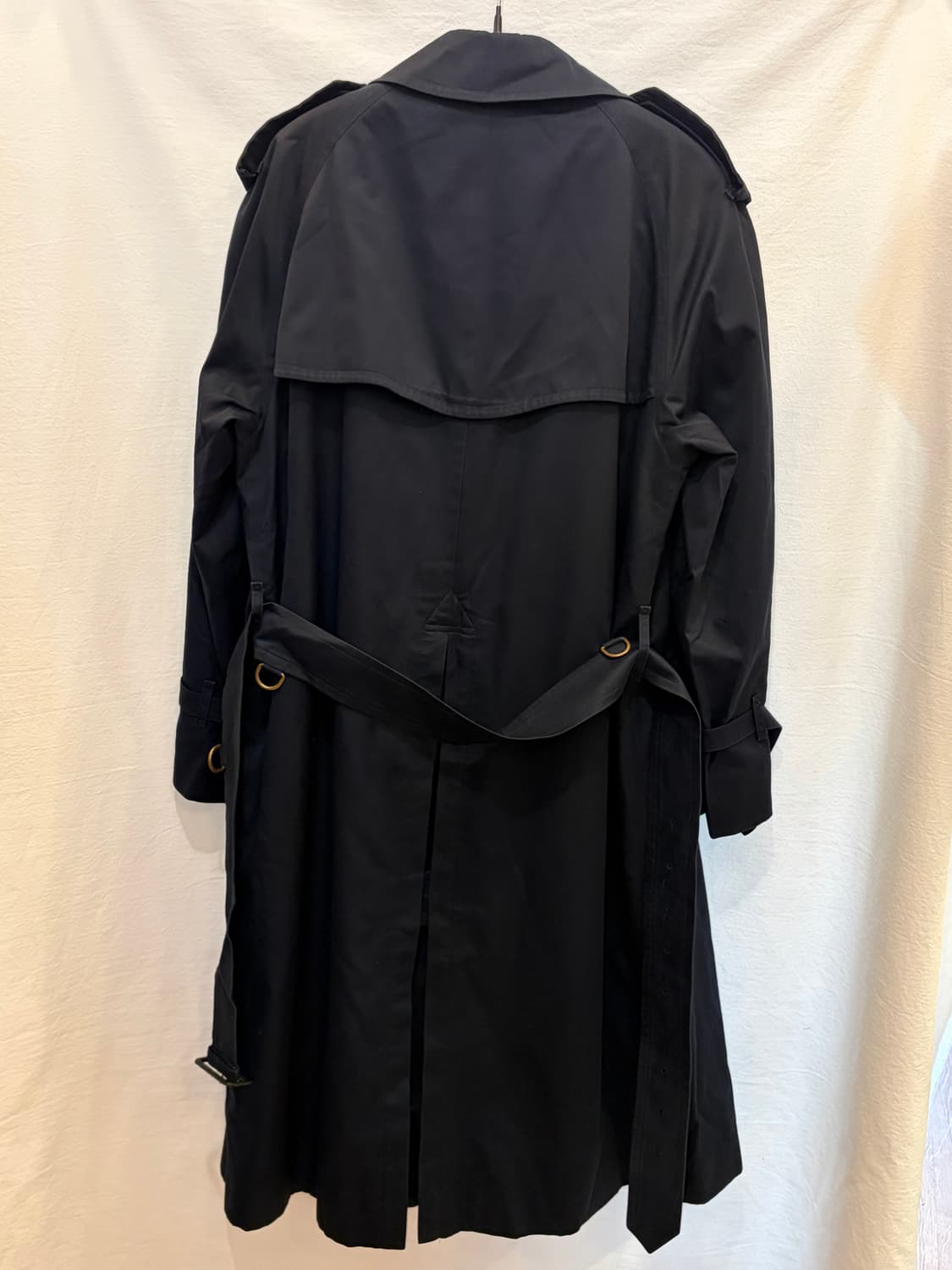 버버리 정품 네이비 더블 트렌치코트 내피있음 상품이미지8