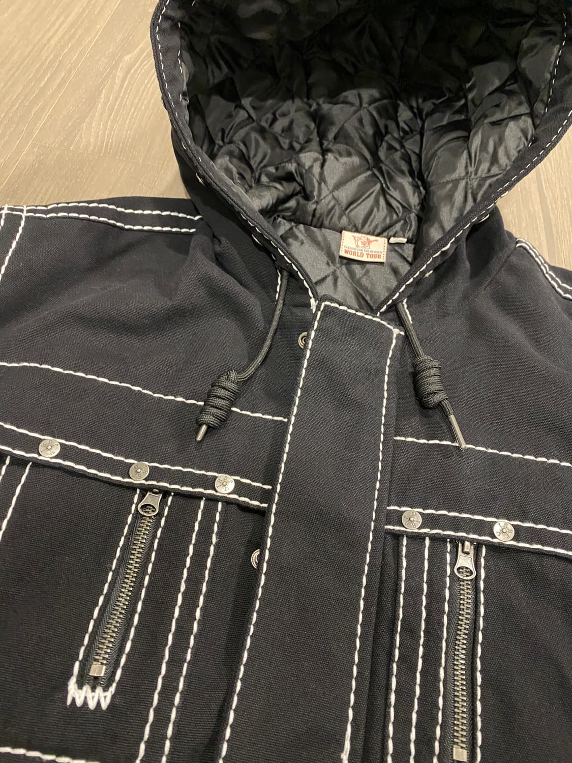 트루릴리젼 데님 자켓 사이즈m 상품이미지3