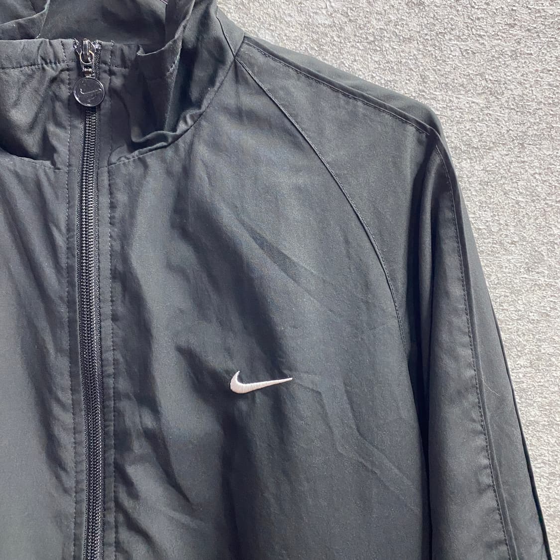 나이키 스우시 로고 블랙 바람막이 자켓 B4106 상품이미지3