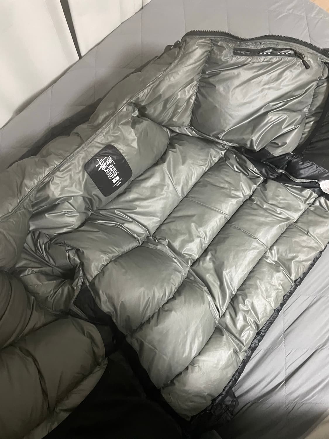 스투시 마이크로 립스탑 팬텀 블랙 M 상품이미지2