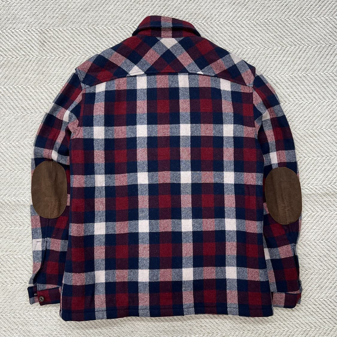 라코스테 투포켓 체크 울자켓 r2780 상품이미지2