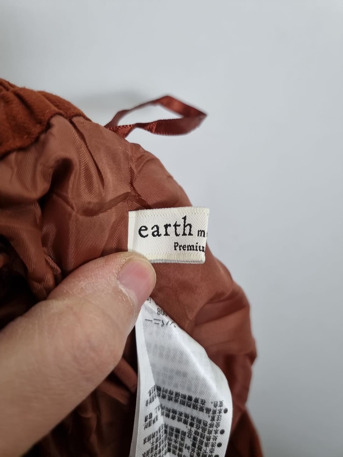 어스뮤직앤에코로지 브라운 미니스커트 상품이미지5