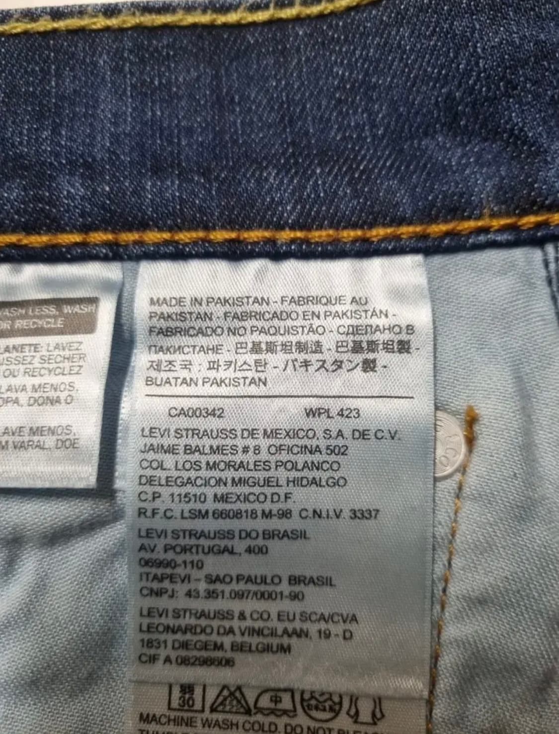 리바이스 527 데님  상품이미지6