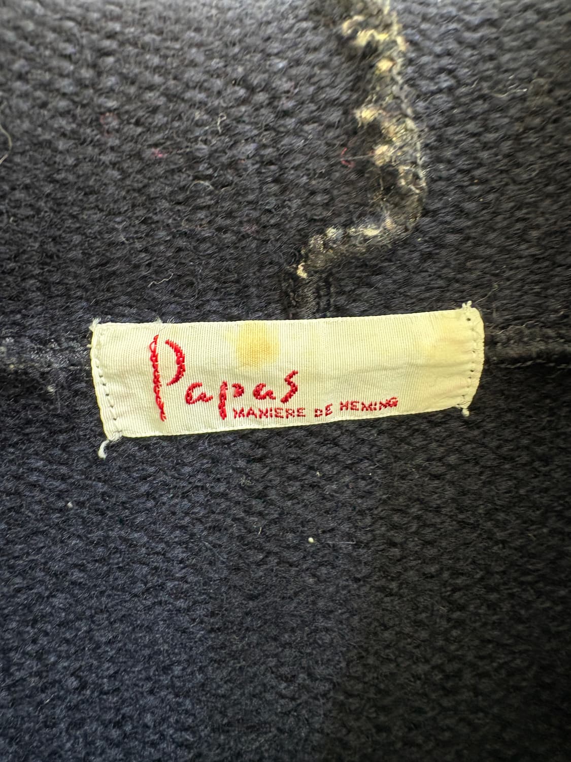 PAPAS 니트 후드티 상품이미지6