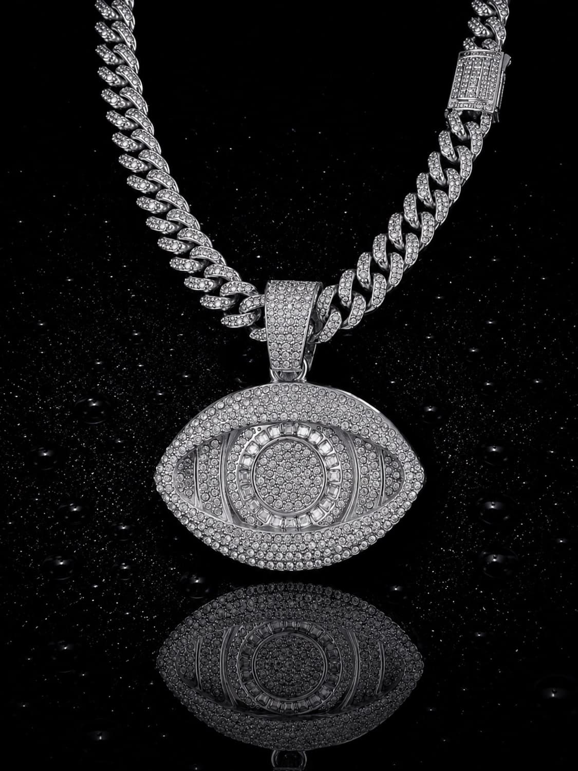Evil Eye Iced Chain 상품이미지1