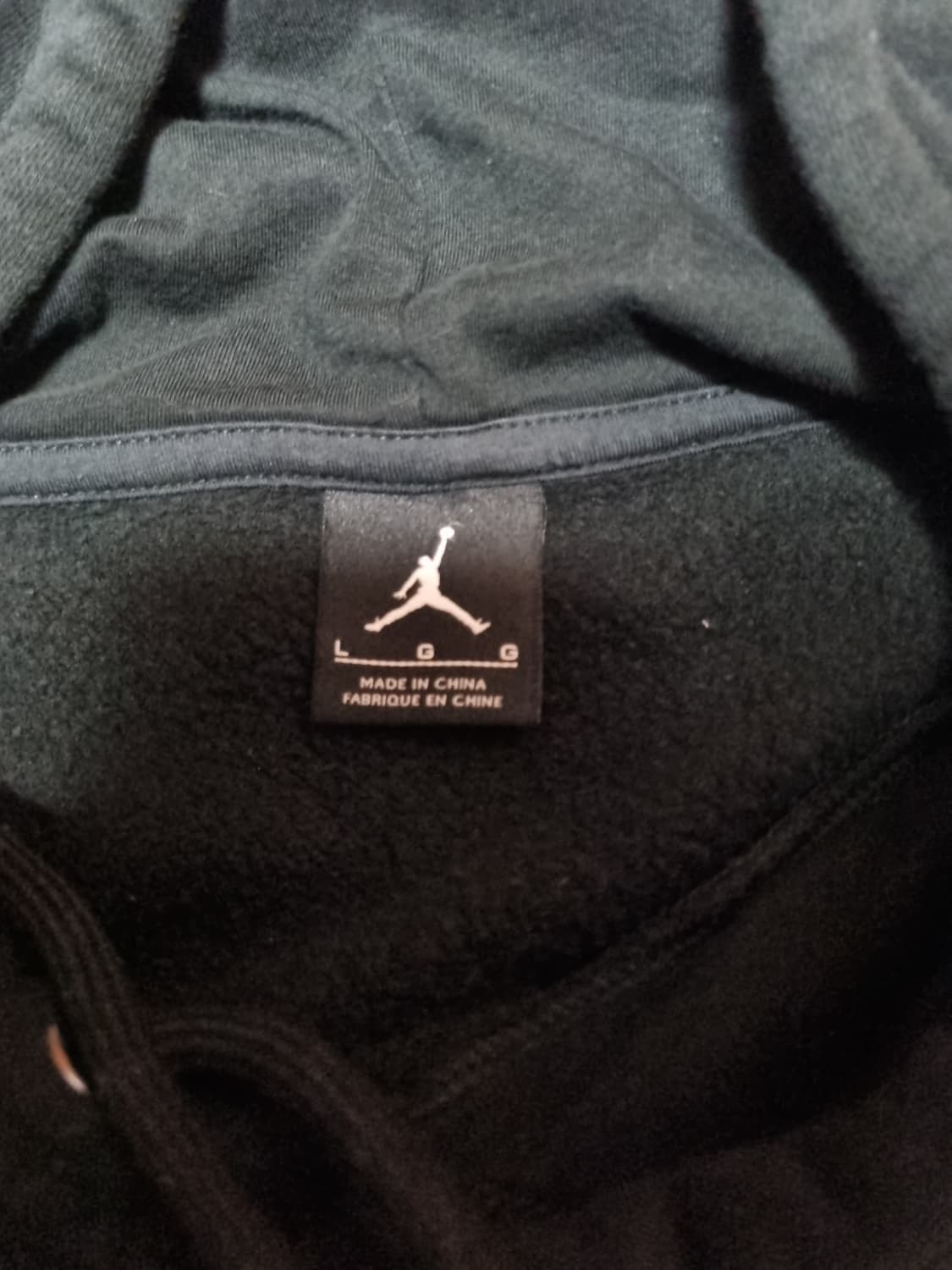 나이키 조던 게토레이 콜라보 후드 티셔츠 긴팔 L 105 빈티지 블랙 상품이미지8