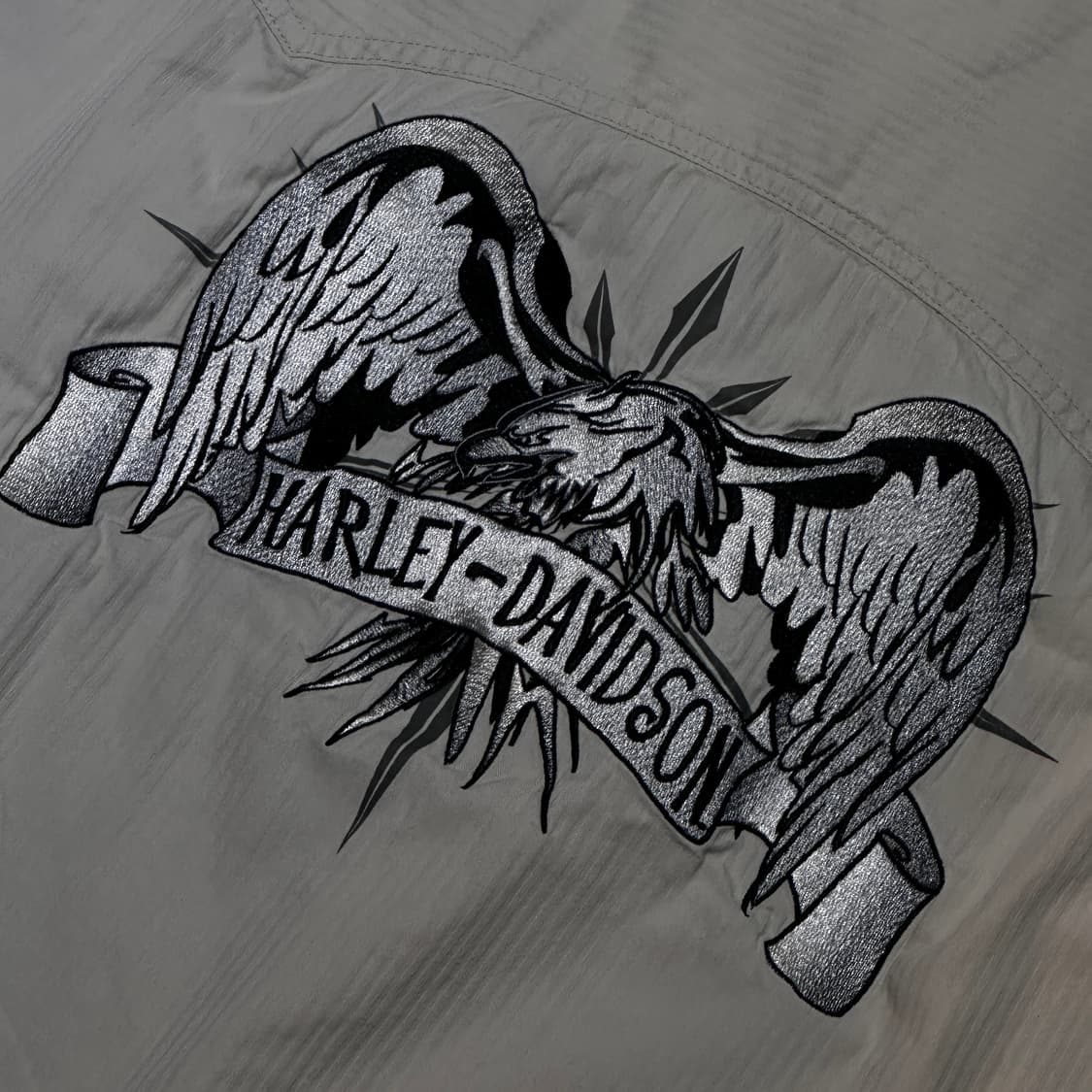 [HARLEY-DAVIDSON] 이글스 백자수 빈티지 디테일 셔츠 상품이미지5
