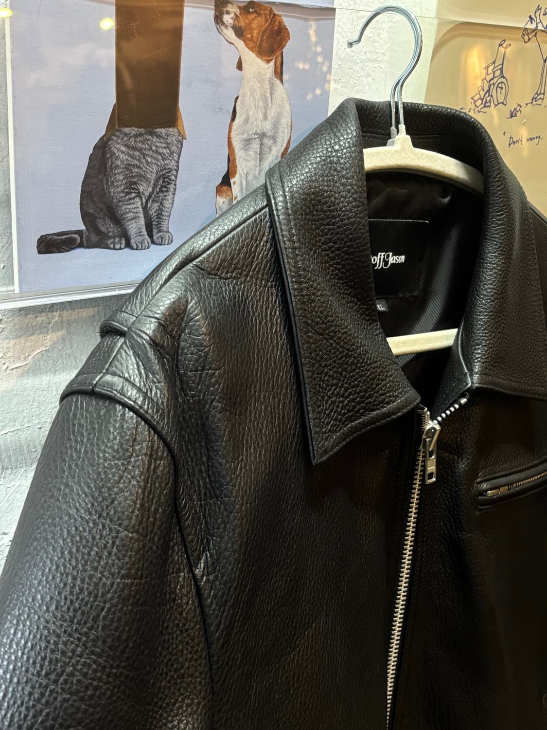 도프제이슨 카우하이드 싱글 자켓  상품이미지7