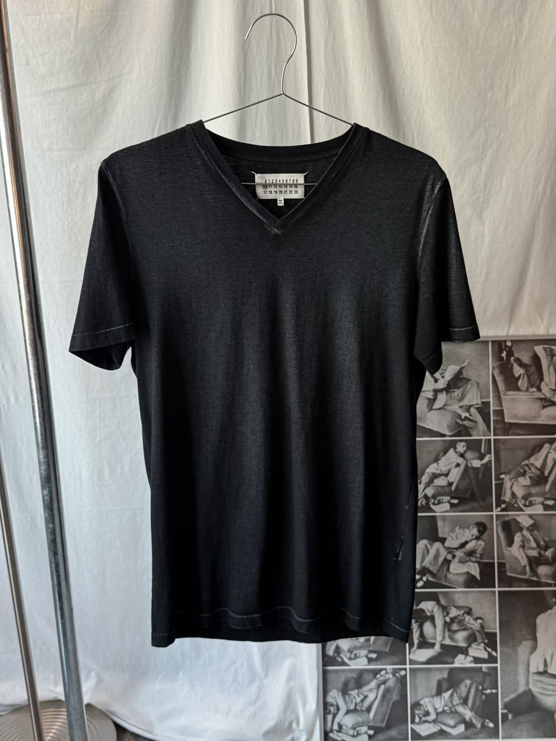 Margiela 스티치 브이넥 상품이미지1