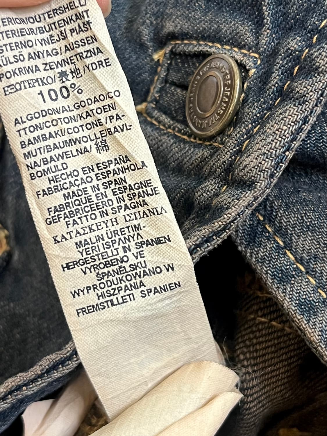TRF JEANS 웨스턴 데님 자켓 상품이미지10