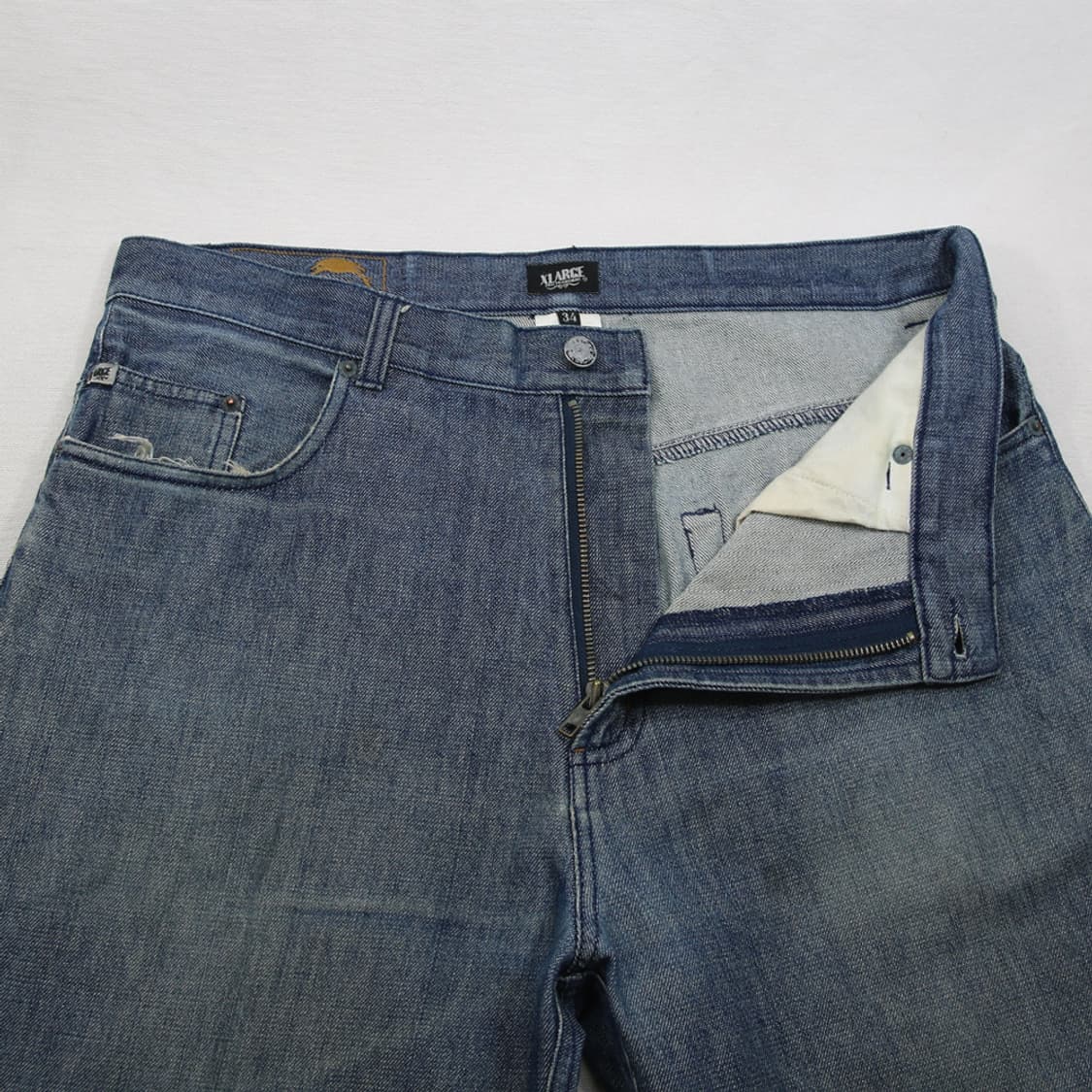 (착용컷) XLARGE 데님 팬츠 (남성용 33.5) 상품이미지6