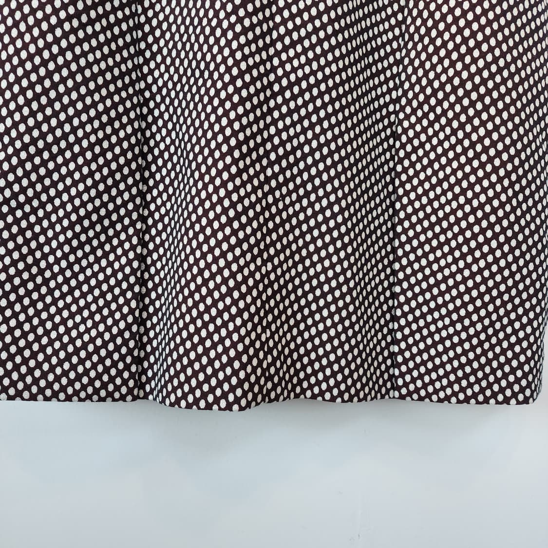 지고트 도트 패턴 긴팔 원피스 상품이미지8