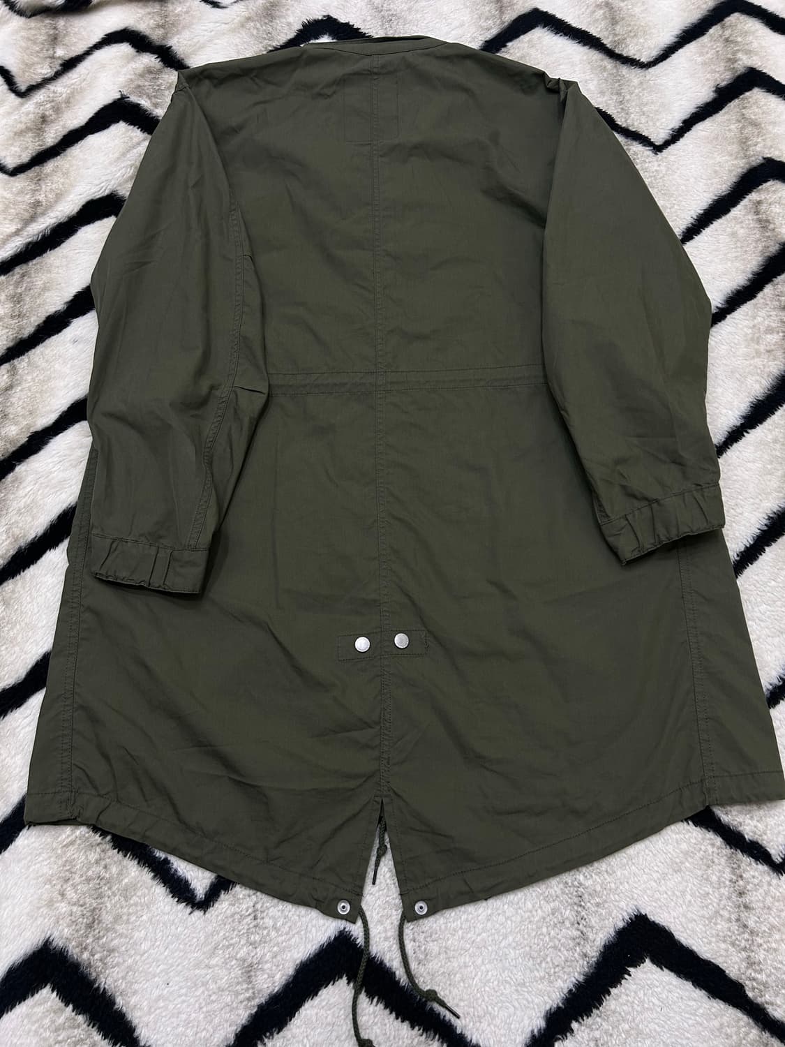 [M]Back number 피쉬테일/카키 상품이미지3