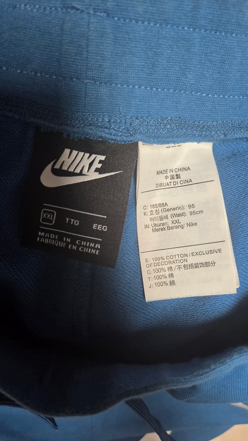[2XL, 체감 XL] 나이키 스우시 로고 니트 반바지 쇼츠 상품이미지3