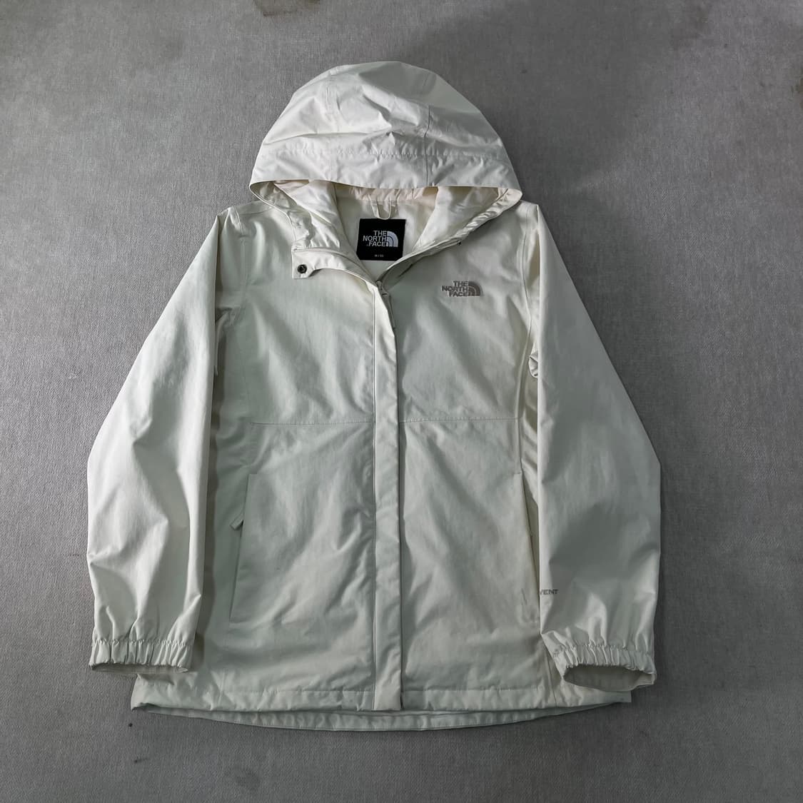 W 95 노스페이스 드라이벤트 화이트 바람막이 자켓  상품이미지1