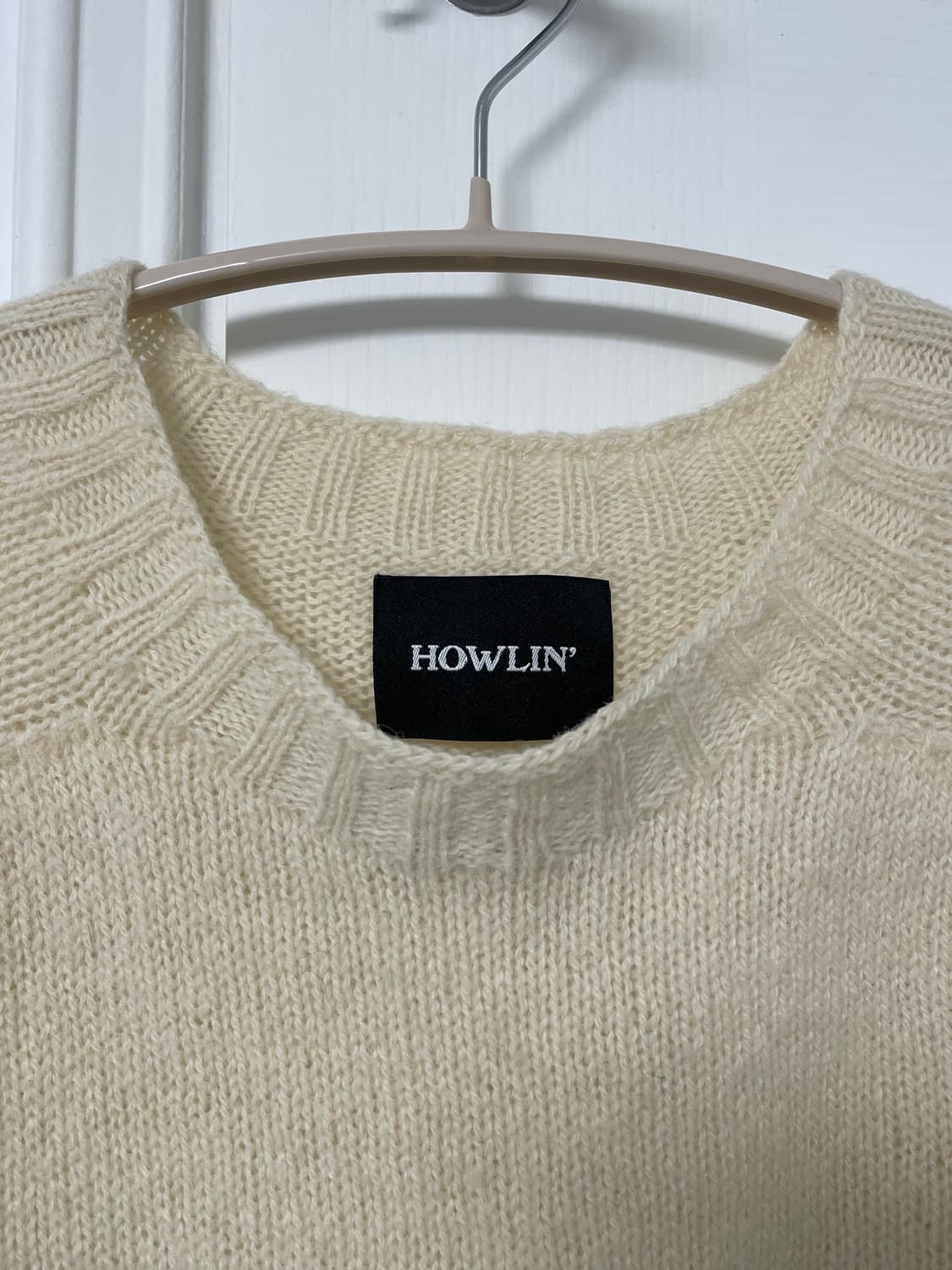 Howlin' 하울린 버스 오브 더 쿨 에크루 색 니트 XL 상품이미지4