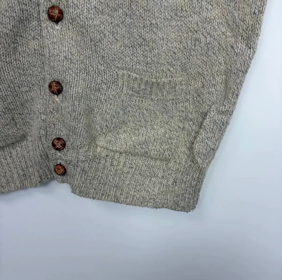 빈티지  made in usa 울 베스트 상품이미지4