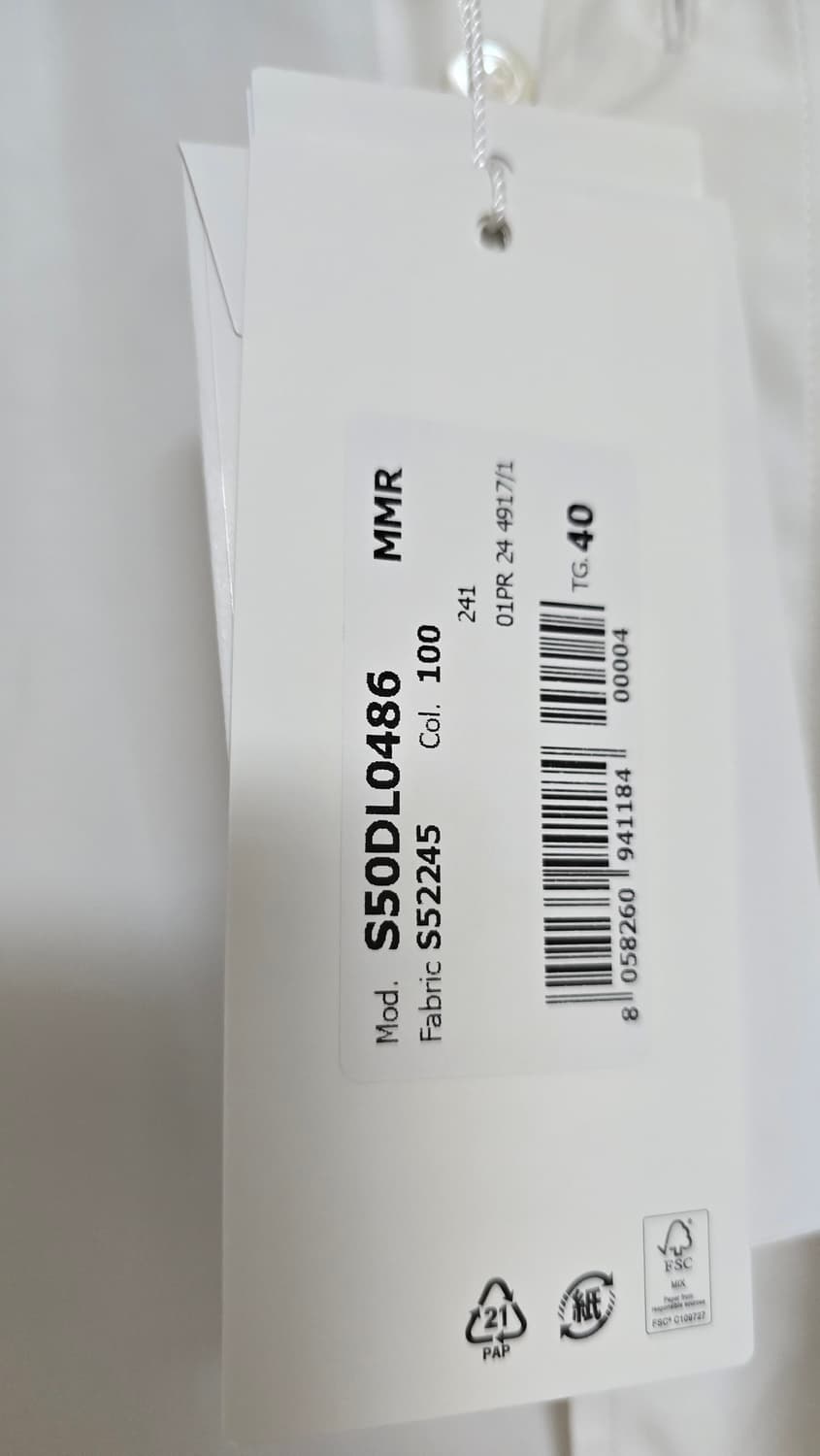 마르지엘라 슬리브 디테일 셔츠 상품이미지6