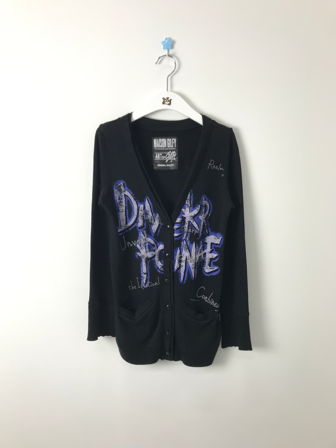 'Maison Gilfy' Y2k Graphic Slim-Fit Card 상품이미지4