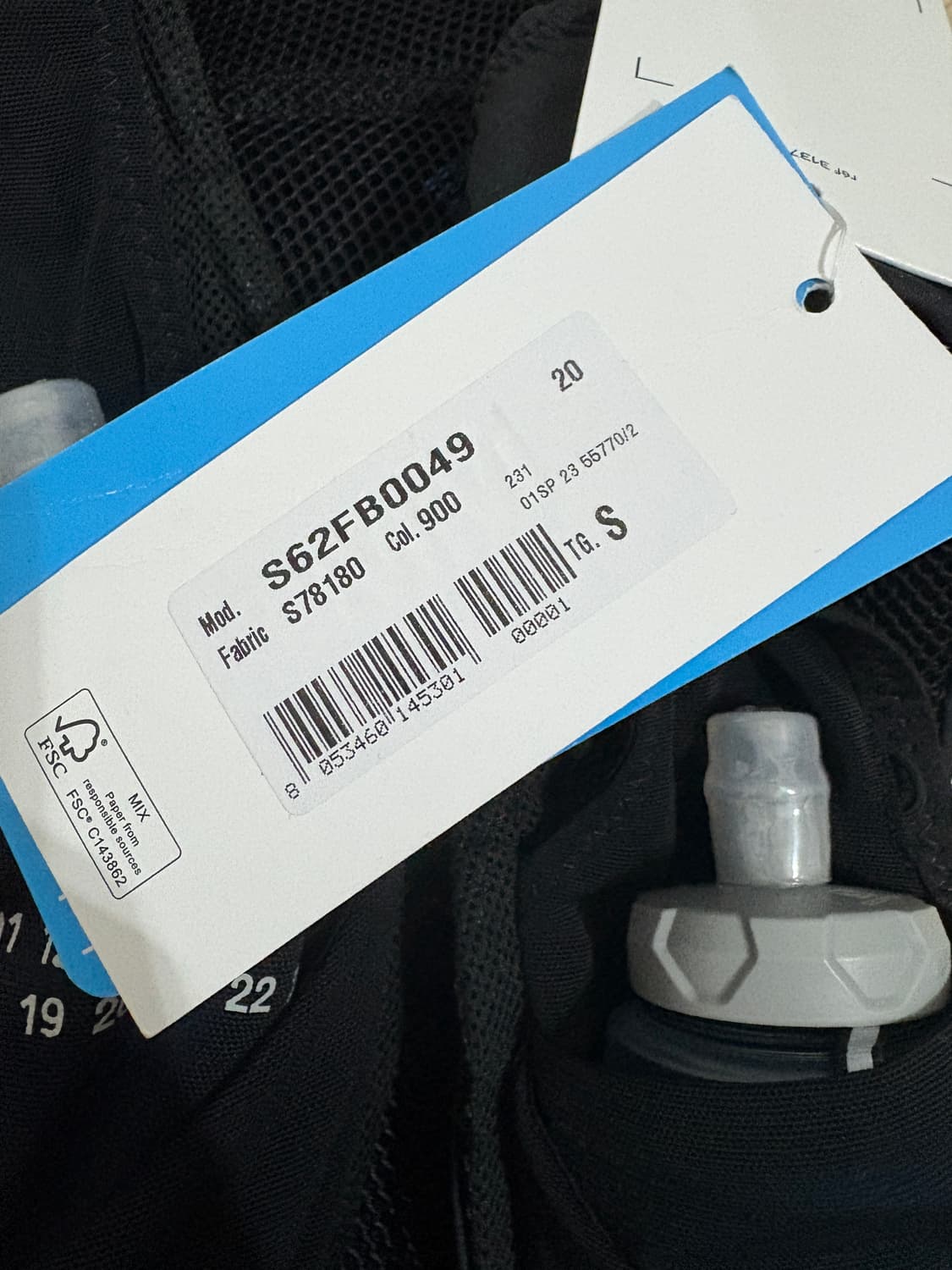 살로몬 마르지엘라 / 스킨 파이브 베스트 질레 블랙 / S 상품이미지7