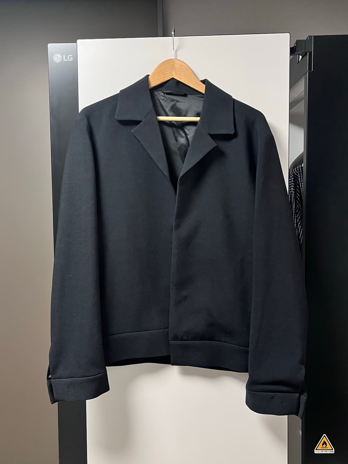 에잇세컨즈 버튼 미니멀 자켓 XL 상품이미지1