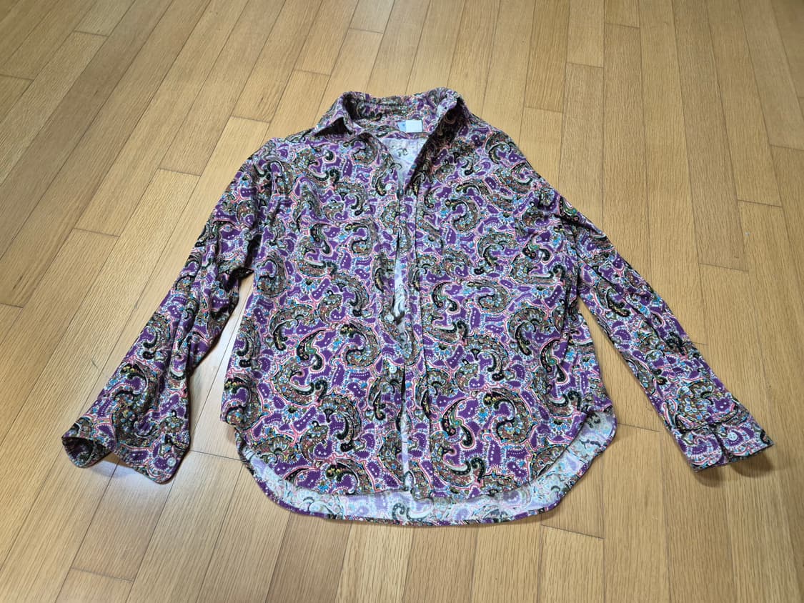 빔즈 페이즐리 코듀로이 셔츠 상품이미지2