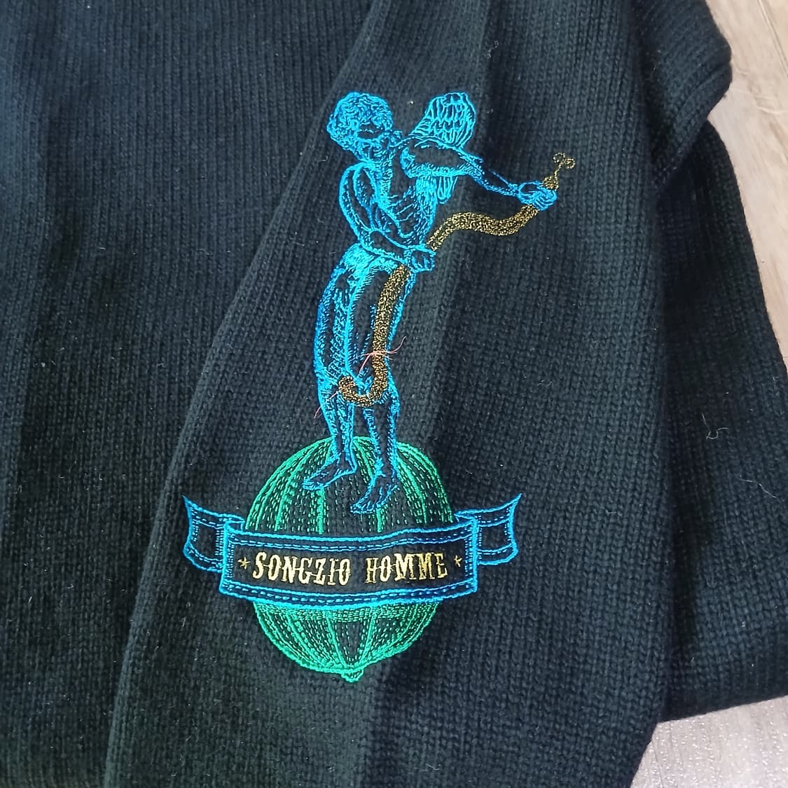 songzio homme 송지오옴므 자수 니트 상품이미지2