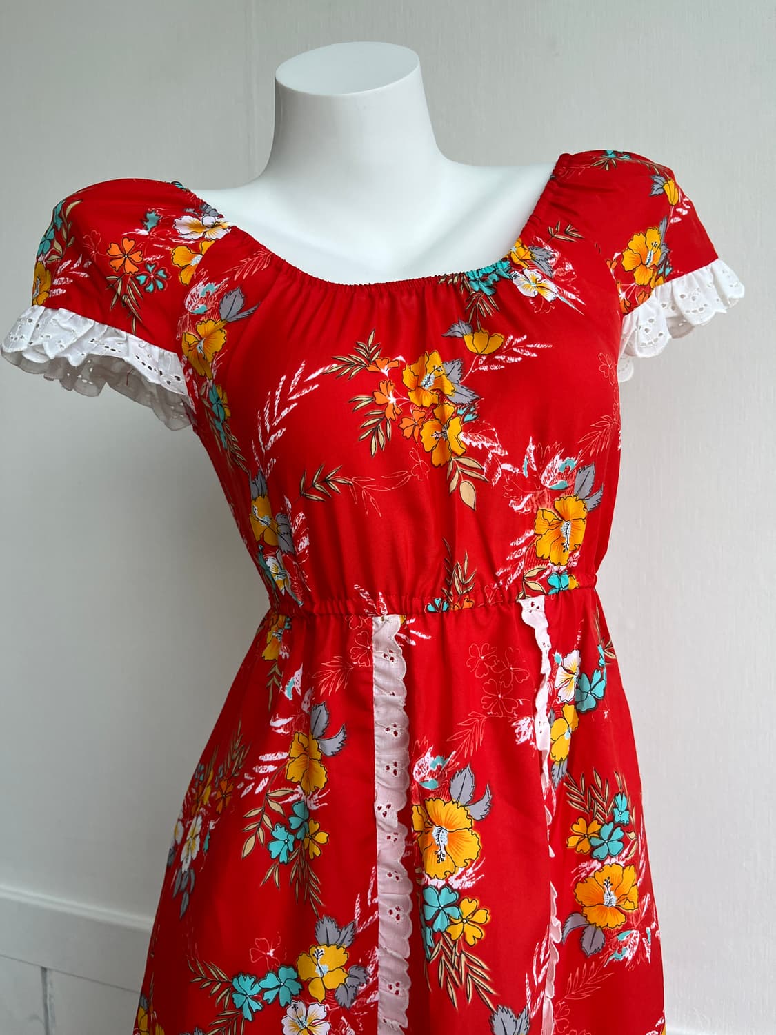 Mako Hawaii 트로피컬 플라워 맥시 원피스 상품이미지2