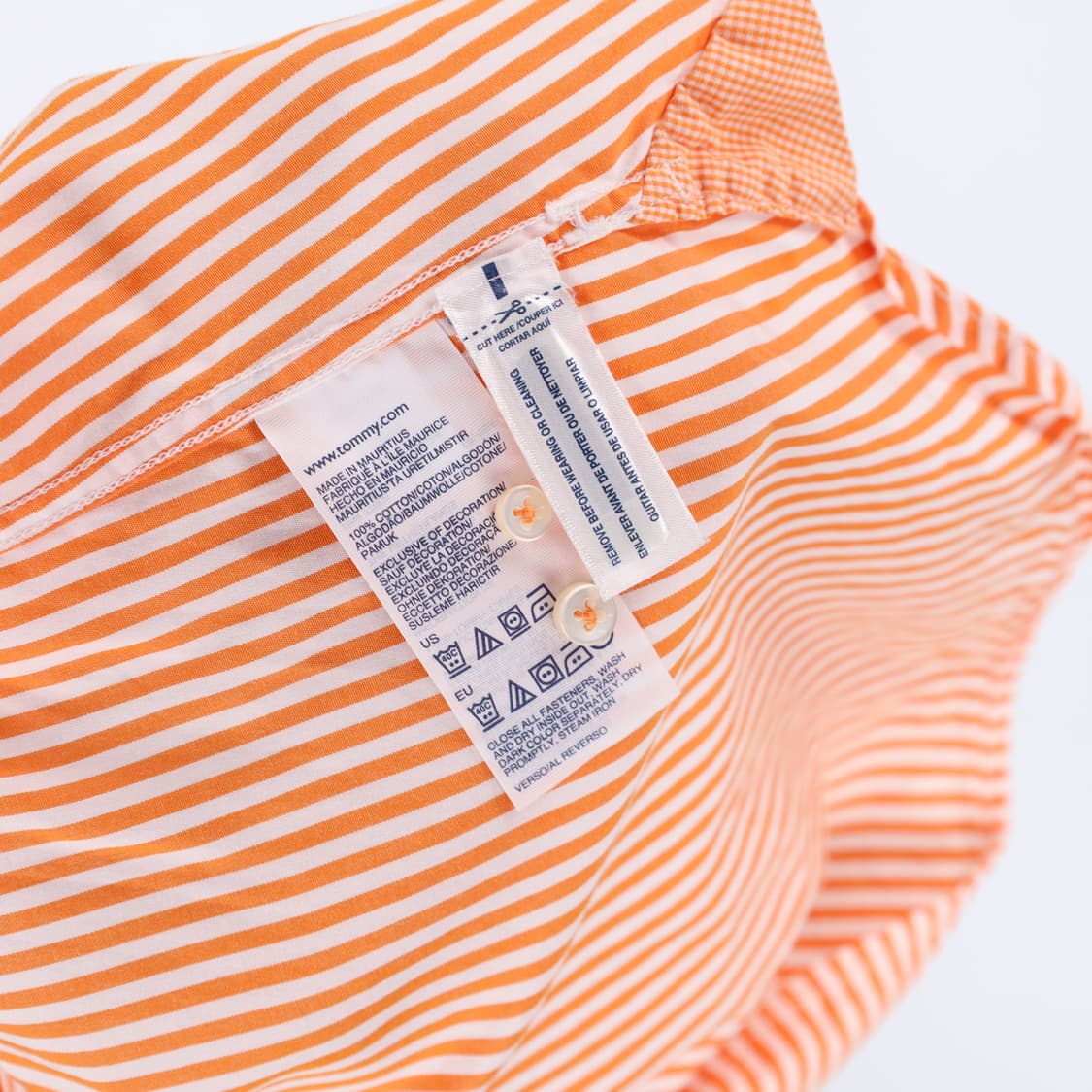 [M] 타미힐피거 남성 스트라이프 포켓 드레스 셔츠 남방 3785 상품이미지5