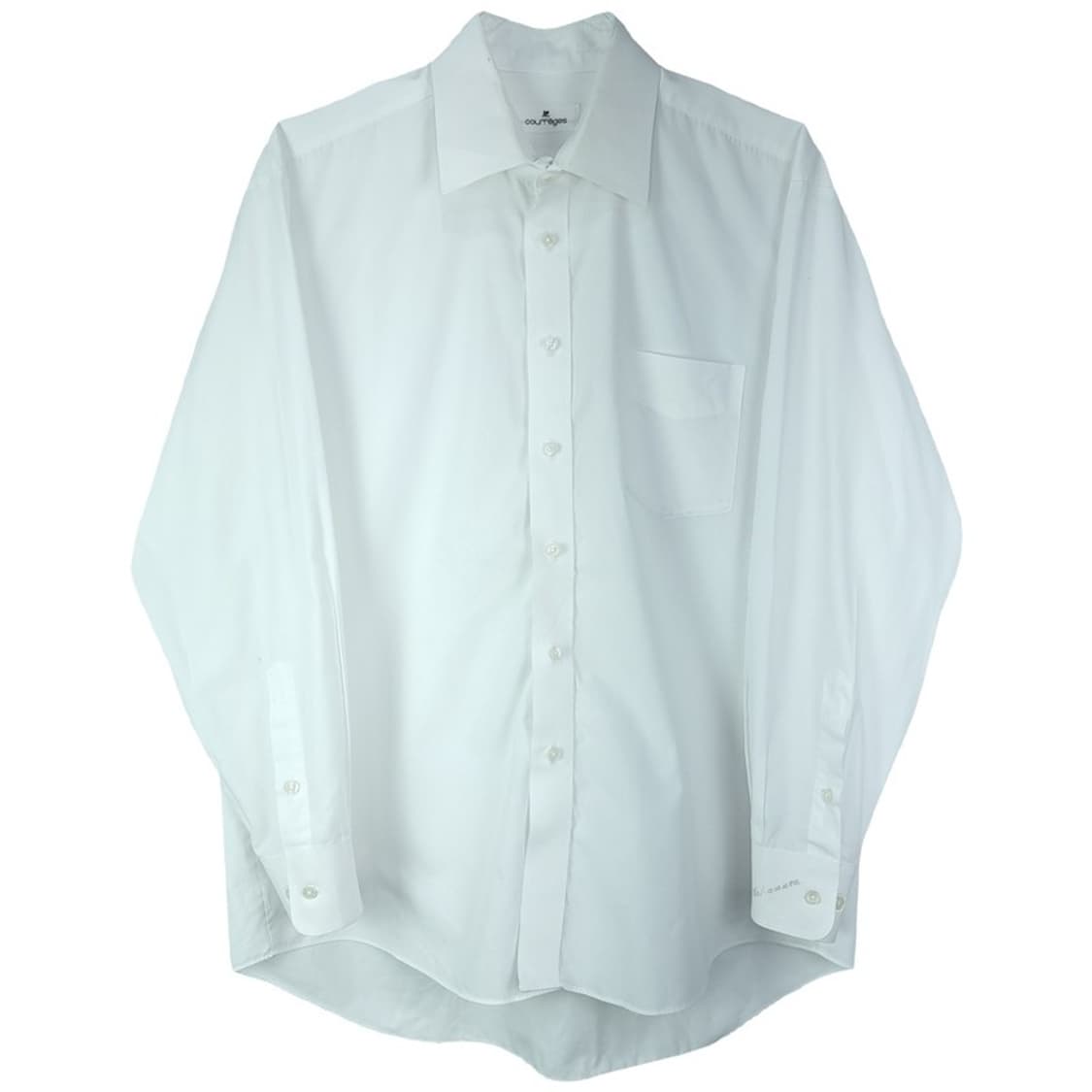 [COURREGES] 쿠레쥬 꾸레쥬 재팬 화이트 셔츠 M17364 상품이미지2