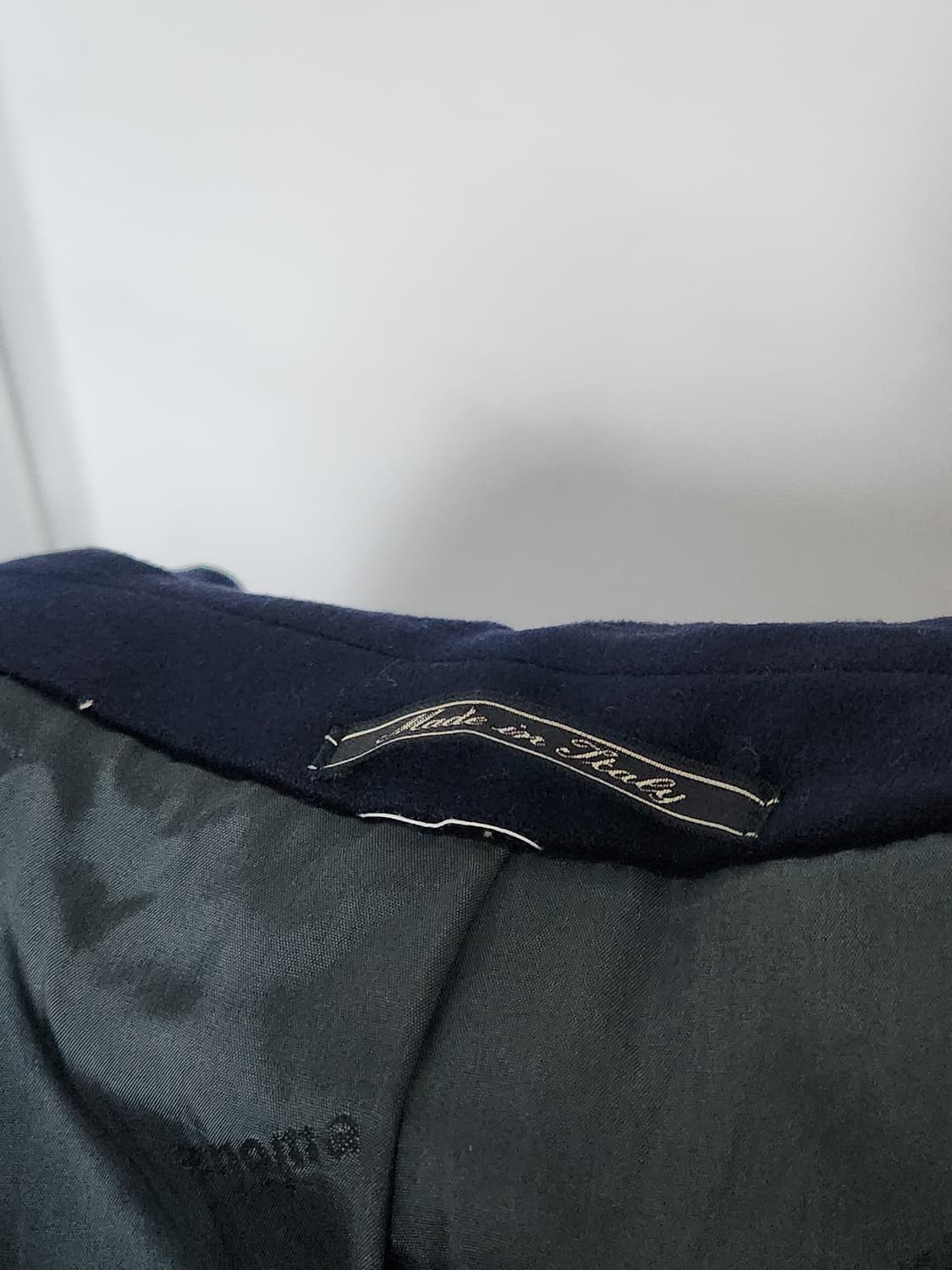 80s 올드 레노마 울 캐시미어 발마칸 코트(ITALYmade) 상품이미지7