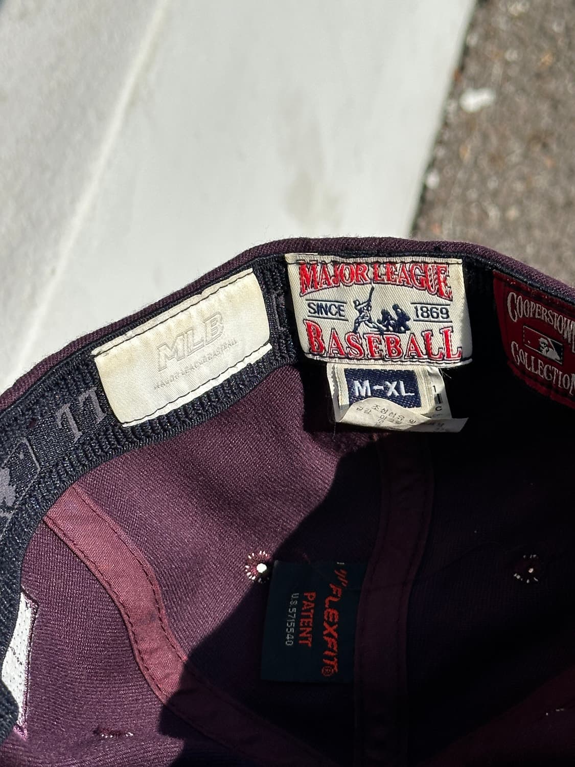 [M-XL] MLB 엠엘비 피츠버그 퍼플 볼캡 모자 상품이미지6