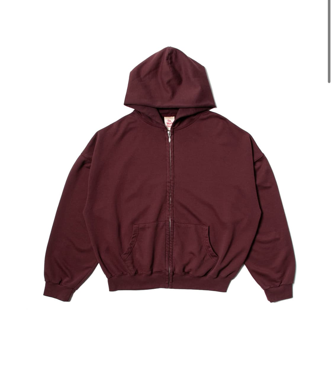 더뤡코즈 집업후드 와인 1사이즈 리스탁버전 상품이미지1