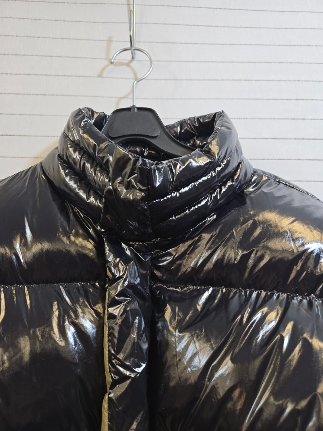 투톤 크롭 패딩 상품이미지2