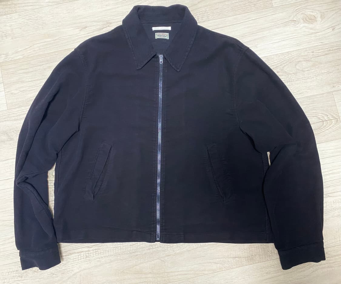 [XL] 스투시 x 아워레가시 블루종 자켓 블랙 몰스킨 상품이미지2