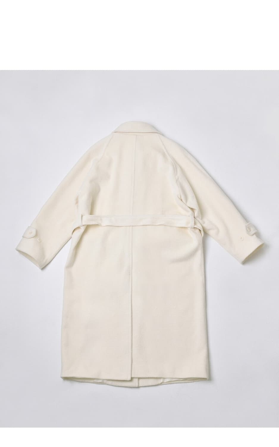 포레토 보헴 울 코트 아이보리 상품이미지3