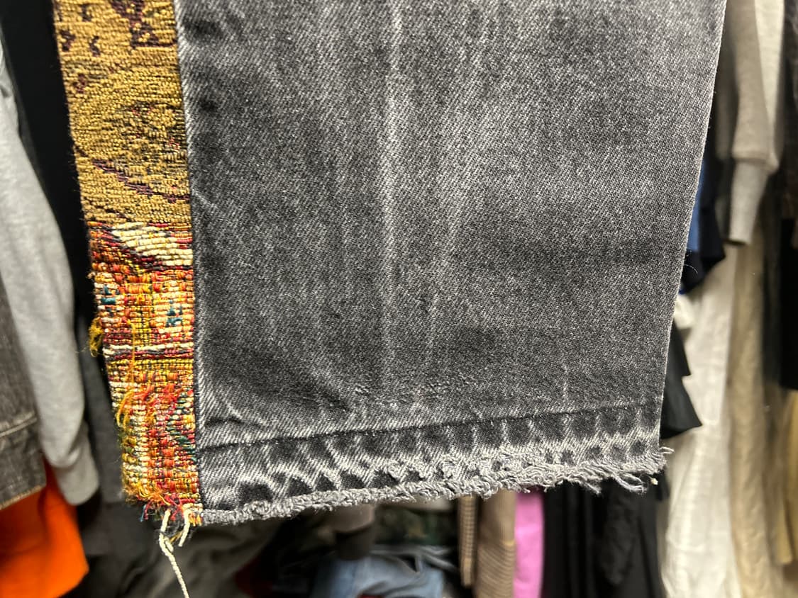 칠드런오브더 디스코댄스 흑청 패치워크 데님 2 상품이미지9