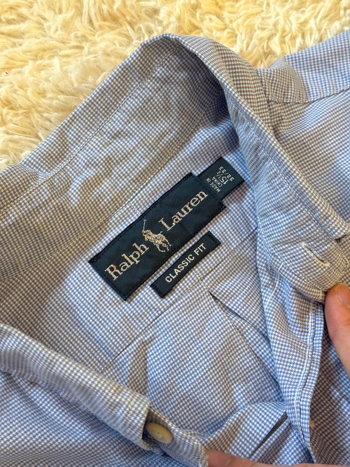 폴로 랄프로렌 블루 스트라이프 Classic Fit 상품이미지6