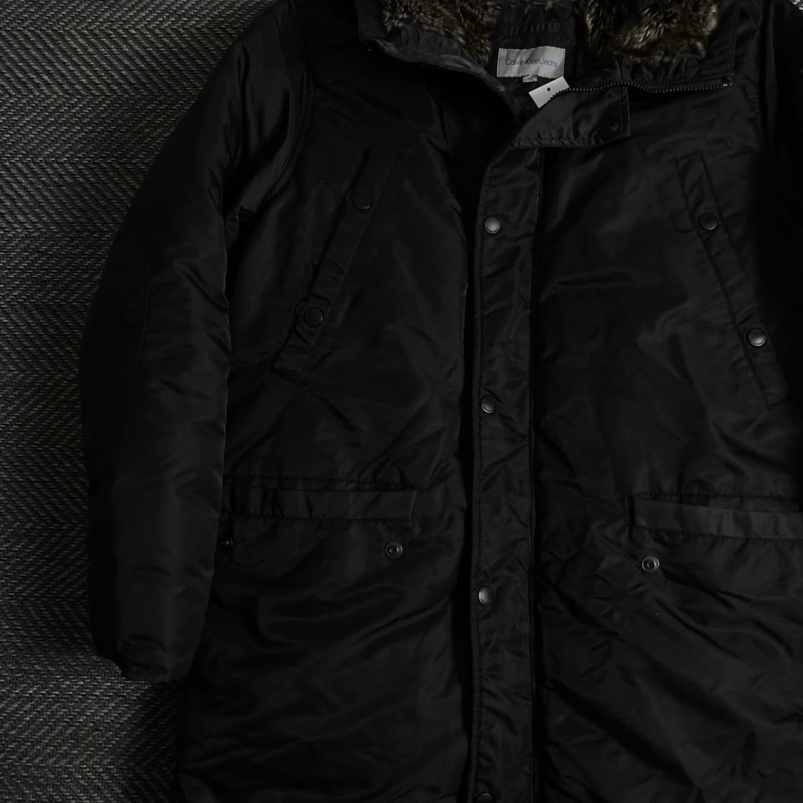 00s 캘빈클라인 아카이브 N3B 이너 퍼 다운 패딩y 3262 상품이미지4