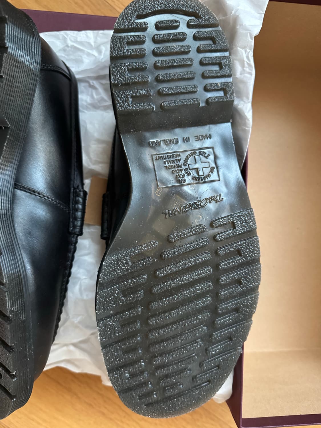 닥터마틴 MIE 펜톤 로퍼 블랙 UK9 Made in England 상품이미지3