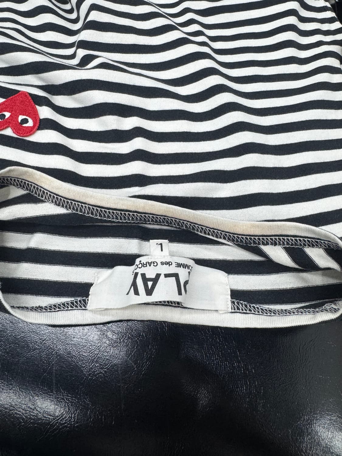 꼼데가르송 스트라이프 롱슬리브 상품이미지6