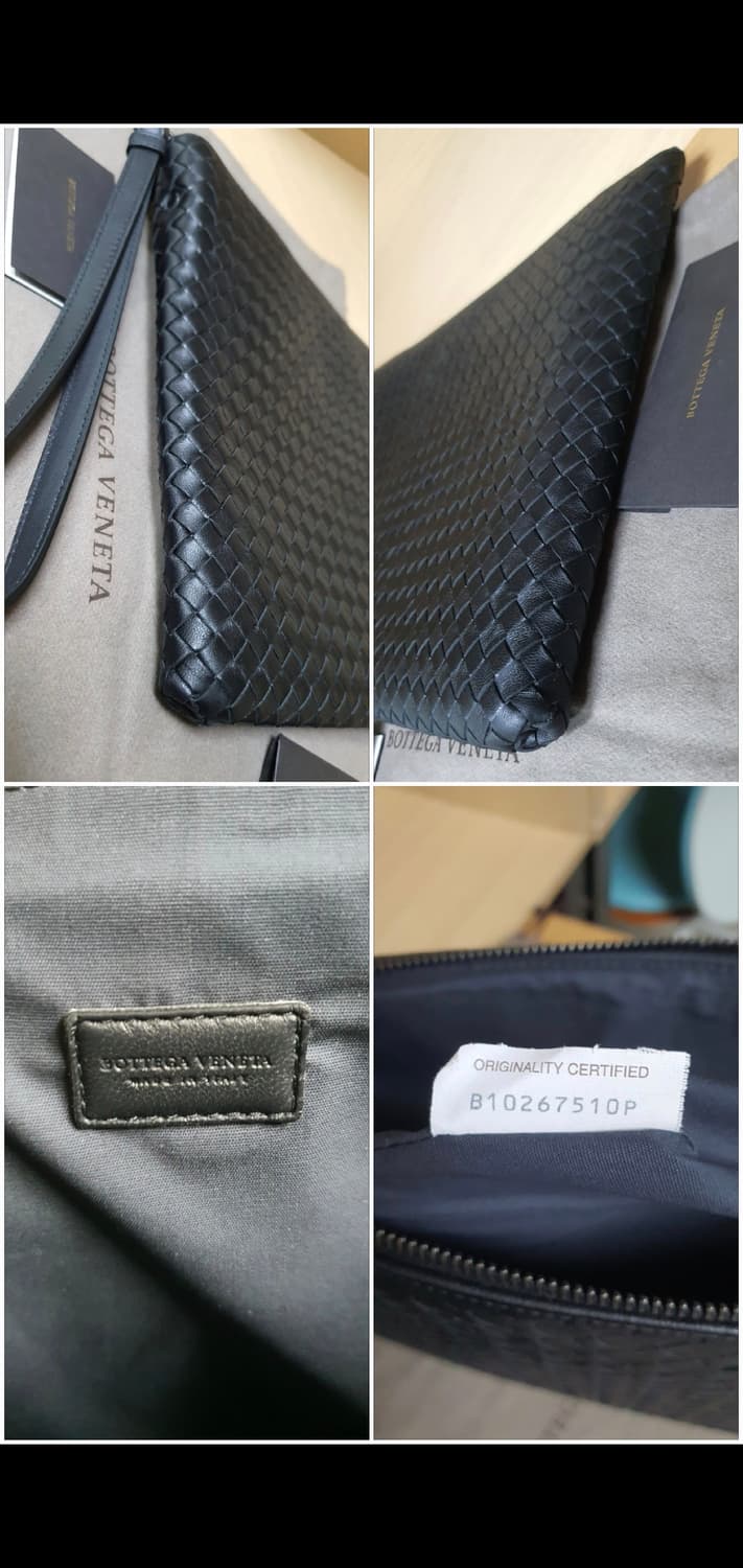 (미사용)보테가베네타 클러치/클러치백 라지 새상품급 정품(감정O) 상품이미지8