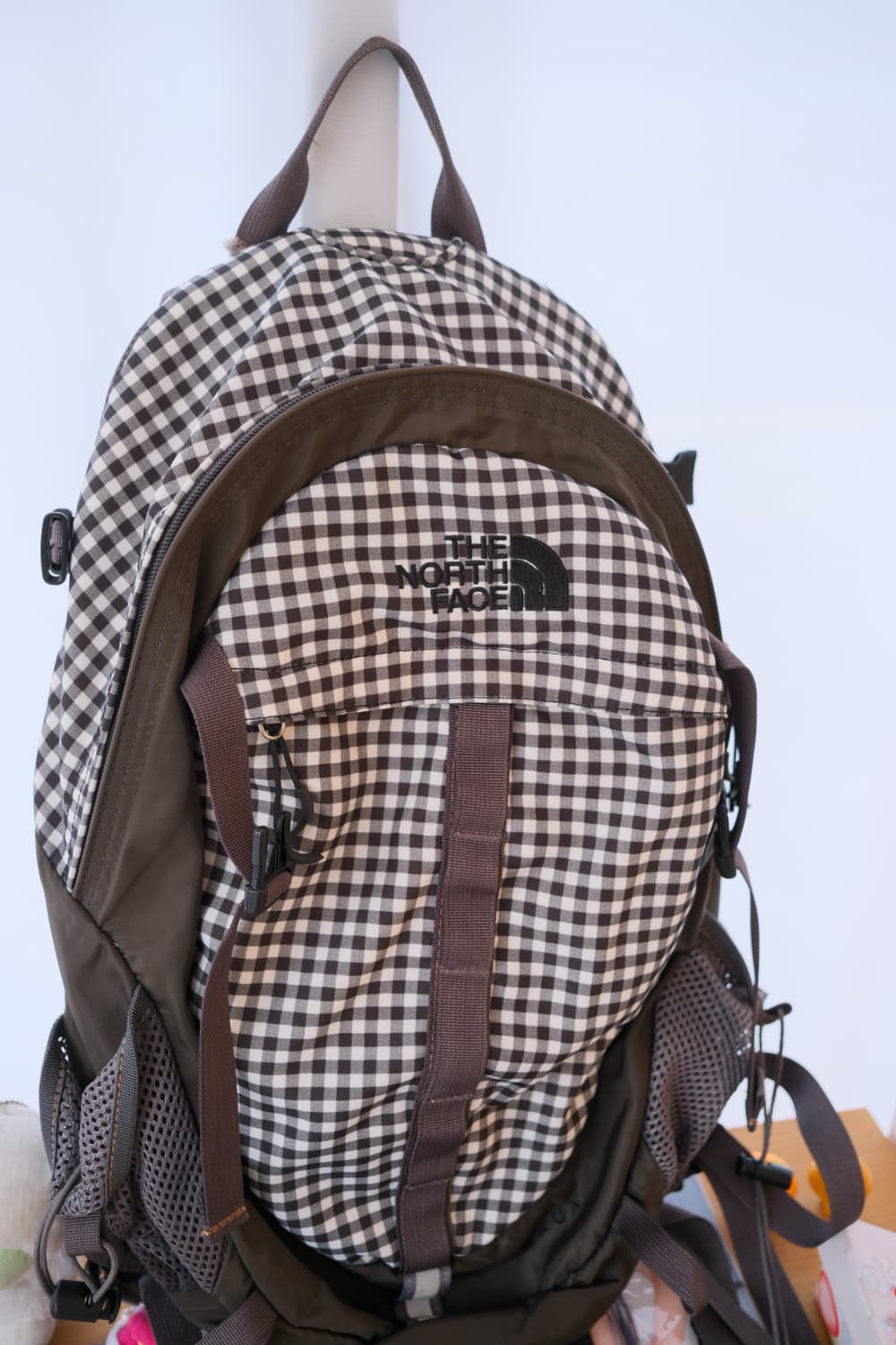Gingham check backpack 상품이미지4